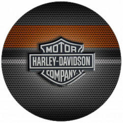 Essbares Papier Harley-Davidson Logo 19,5 cm