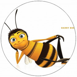 Essbares Papier Bienenkönig 19,5 cm