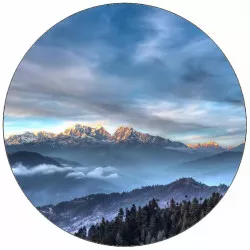 Essbares Papier Himalaya 19,5 cm