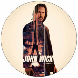 Essbares Papier John Wick Minimalismus 19,5 cm