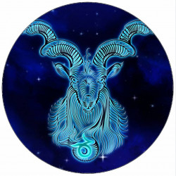 Essbarer Papyrus Sternzeichen Steinbock 19,5 cm