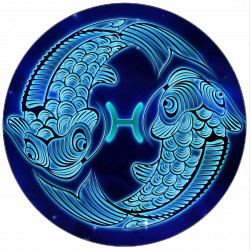 Essbares Papier Fischzeichen 19,5 cm