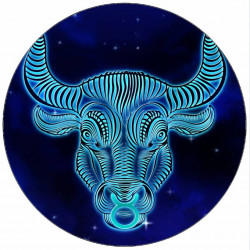 Essbares Papier Sternzeichen Stier 19,5 cm