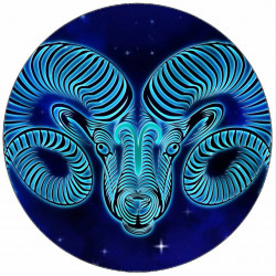 Essbares Papier Sternzeichen Widder 19,5 cm