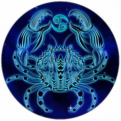 Essbares Papier Signet Krebs 19,5 cm