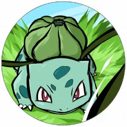 Essbares Papier Pokémon Bulbasaur 19,5 cm