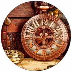 Essbares Papier Taschenuhren Vintage 19,5 cm