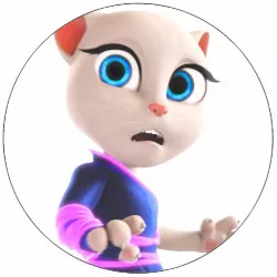 essbares Papier Talking Angela 19,5 cm
