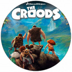 Essbares Papier Croods auf dem Stein 19,5 cm