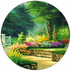 essbares Papiergarten 19,5 cm