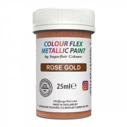 Gellack Metallisch Rose Gold 25 ml
