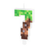 Minecraft Kerze 7 cm Nummer 7