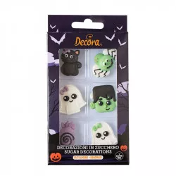 Zuckerverzierung Frankenstein 6 Stücke