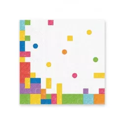 Papierservietten Kinders Würfel 10 Stück 33x33 cm