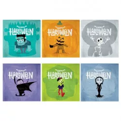 Papier-Servietten Halloween 12er-Set 33x33 cm