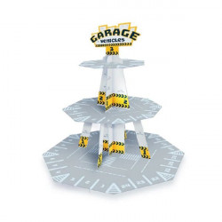Muffinformenständer Garage für Autos 46x34cm