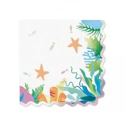 Papierservietten Ocean 10 Stück 33x33 cm
