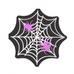 Papierservietten Halloween Spinnennetz 10 Stück 33x33 cm