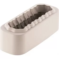 Silikonform 3D Buche Sapin für Mousse 25x9cm 1l