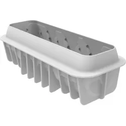 Silikonform zum Backen Snowy auf Mousse 24x9cm 1,4l