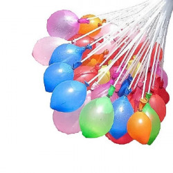 Wasserballons – Wasserbomben, 111 Stk., bunt
