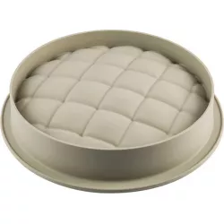 Silikonform Kissen 3D Eleganza 22x6cm 1,7l