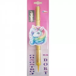 Torten-Glitzer mit Einhorn - 1 Stück