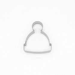 Ausstechform Mütze, 4,8 x 5,5 cm