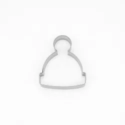 Ausstechform Mütze, 4,8 x 5,5 cm