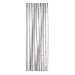 Strohhalme, silber, 10 Stück, 20 cm
