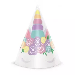 Partykapsel Unicorn 6 Stück