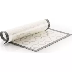 Silikon-Backunterlage für Makronés mit Glasfaser 40x30 cm