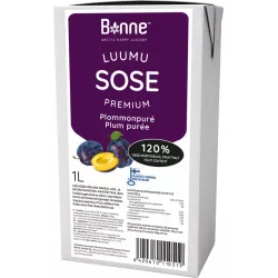 Fruchtpüree 120% Pflaume 1l