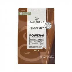 Callebaut Schokolade 41 Power Milch 2,5 kg