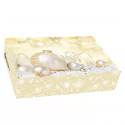 Ausziehbare Weihnachts-Pralinenbox 22x15x5 cm