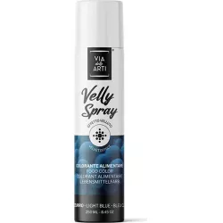 Sprü h Velveteen-Effekt 250 ml hellblau