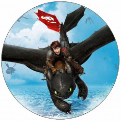 Essbares Papier Wie man Drachen züchtet Bezzubka 19,5 cm