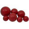 Schokoladenkugeln 7er Set rot