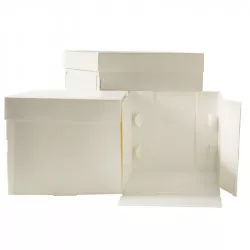 Kuchenbox ohne Aufkleber, 26,5 x 26,5 x 25 cm