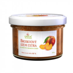 Pfirsichmarmelade extra mit reduziertem Zuckeranteil 220 g