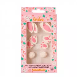 Zucker-Dekoration Häschen 10 Stück