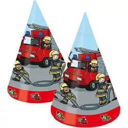 Party-Cone 8er-Set Feuerwehrleute