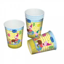 Papierbecher Peppa Pig 6 Stück 200 ml