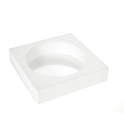Silikonform rund für Kuchen Tor 16x5cm 1l