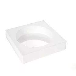 Silikonform rund für Kuchen Tor 16x5cm 1l