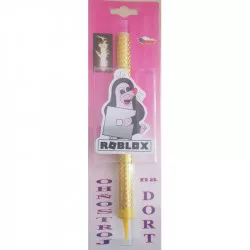 Tortentorte mit Maulwurf und Roblox - 1 Stück