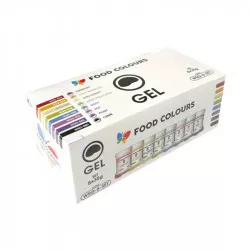 Satz Gel-Farben (8 Stück)