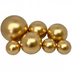 Schokoladenkugeln 7er Pack super gold