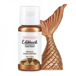 Metallische Flüssigfarbe 15 ml Burnt Bronze