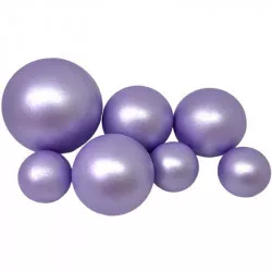 Schokoladenkugeln 7er Set violett
